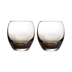 Denby Smoked Grey Small Tumbler Set of 2 Denby Smoked Grey Small Tumbler Set of 2