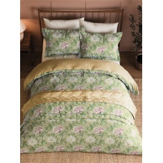 Morris & Co Windrush Duvet Set - Gold Morris & Co Windrush Duvet Set - Gold