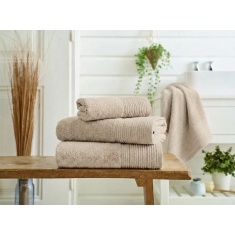 Deyongs Avelon Cotton Towel - Taupe Deyongs Avelon Cotton Towel - Taupe