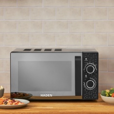 Haden 212382 Starbeck 800W Solo Microwave 20L - Black Haden 212382 Starbeck 800W Solo Microwave 20L - Black