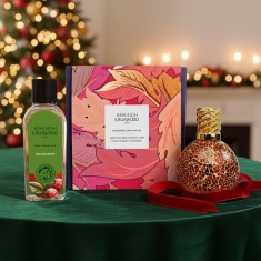 Ashleigh & Burwood Tahitian Sunset Mosaic Lamp & Frosted Berry Fragrance Gift Set 250ml Ashleigh & Burwood Tahitian Sunset Mosaic Lamp & Frosted Berry Fragrance Gift Set 250ml