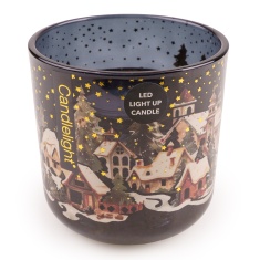 Candlelight Starlit Night Sky Light Up LED Candle Candlelight Starlit Night Sky Light Up LED Candle