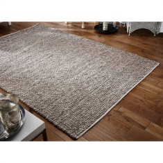 Melrose Savannah Wool Rug - Grey