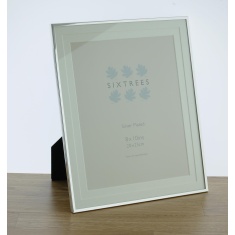 Sixtrees Park Lane Photo Frame - Silver Plated Sixtrees Park Lane Photo Frame - Silver Plated