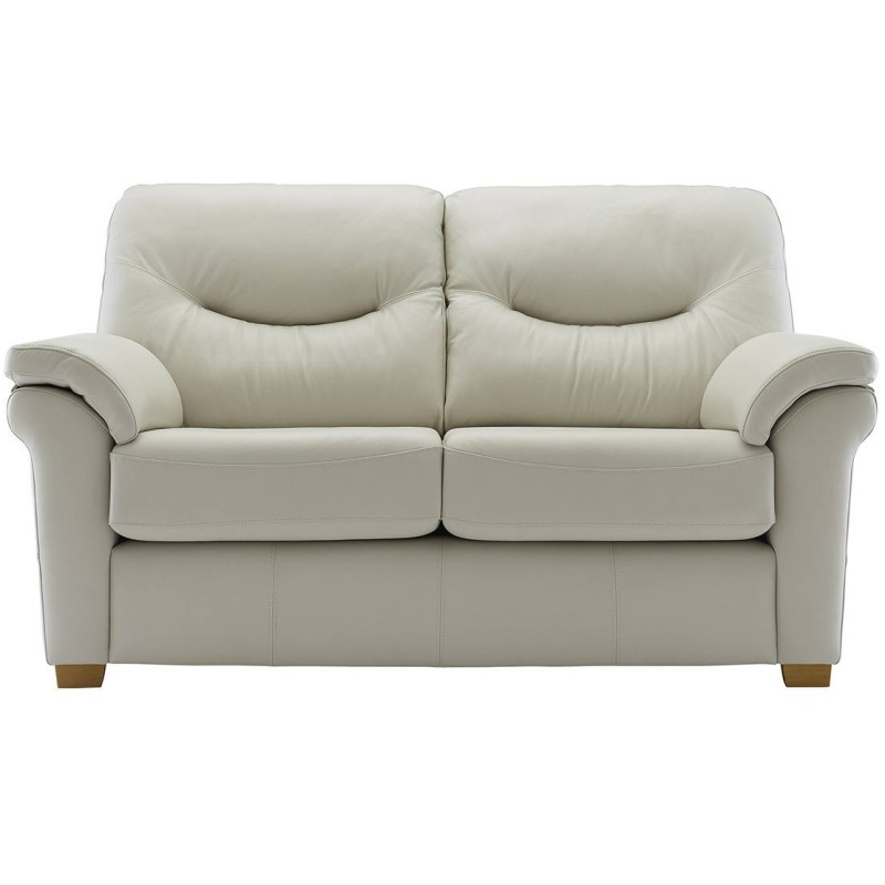 G Plan Washington 2 Seater Sofa - Fabric Grade A - Wooden Feet