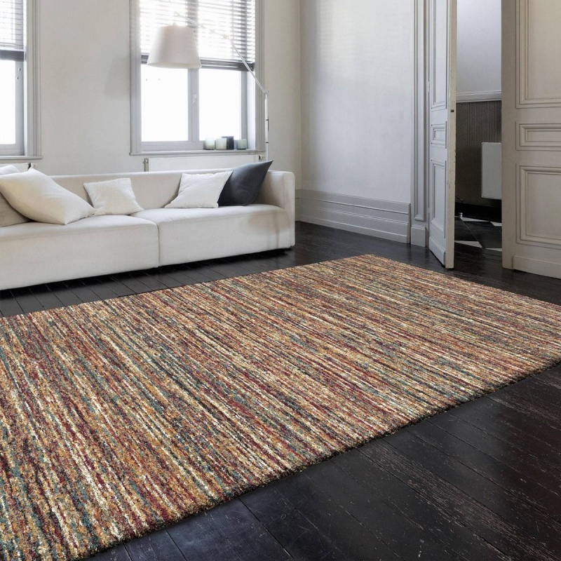 Mastercraft Mehari Heatset Wilton Rug 023 - 0067/2959 - Rust Multi - 200 x 250cm In RustMulti