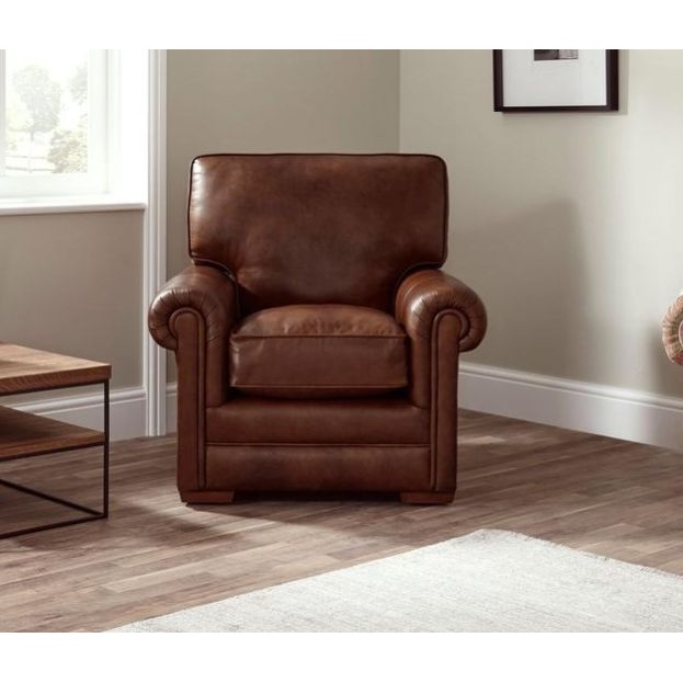 Parker Knoll Canterbury Armchair - Fixed - Leather