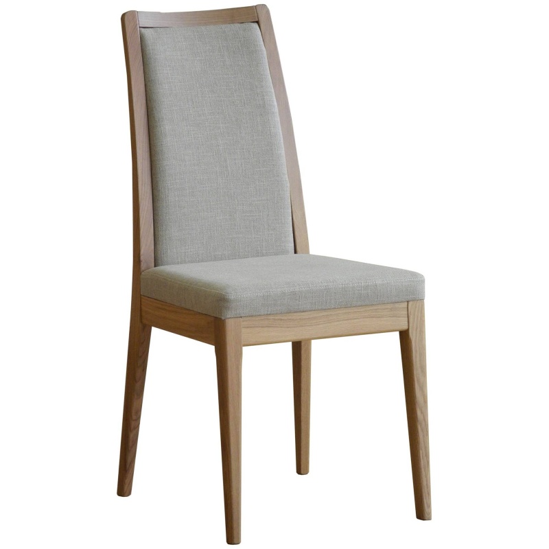 Ercol Romana Padded Back Dining Chair - Leather - Grade L