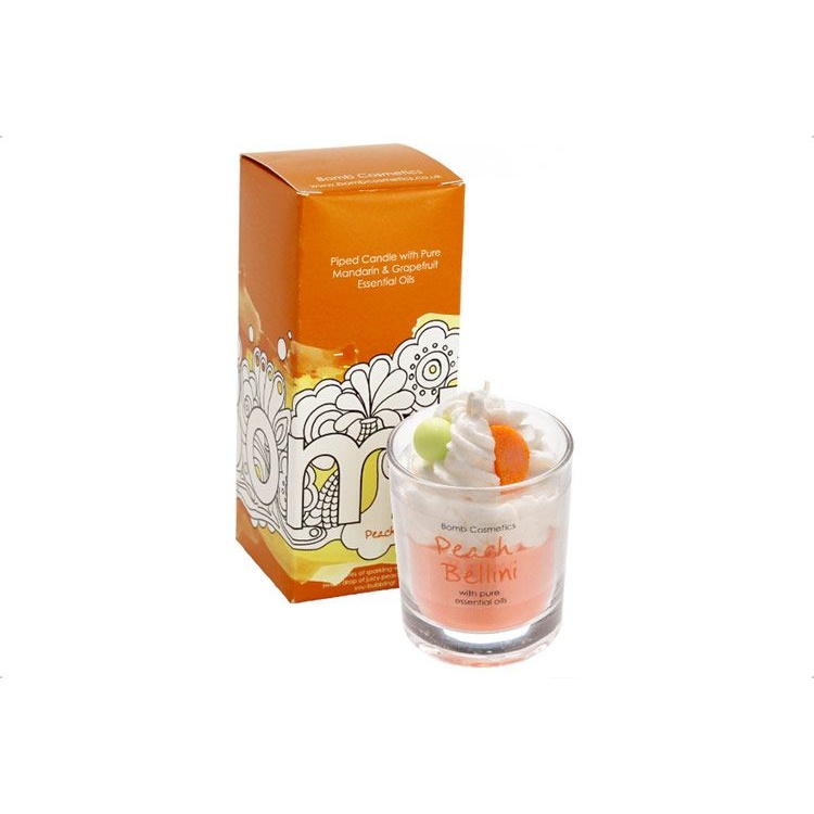 Bomb Cosmetics Peach Bellini Scented Candle