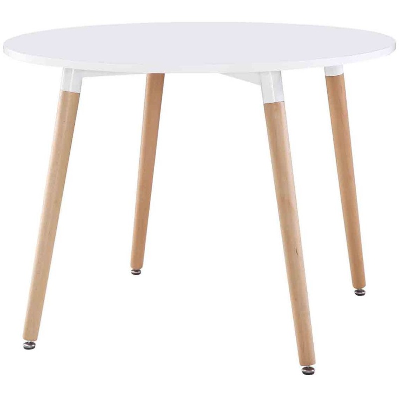 Urban Round 100cm White Dining Table