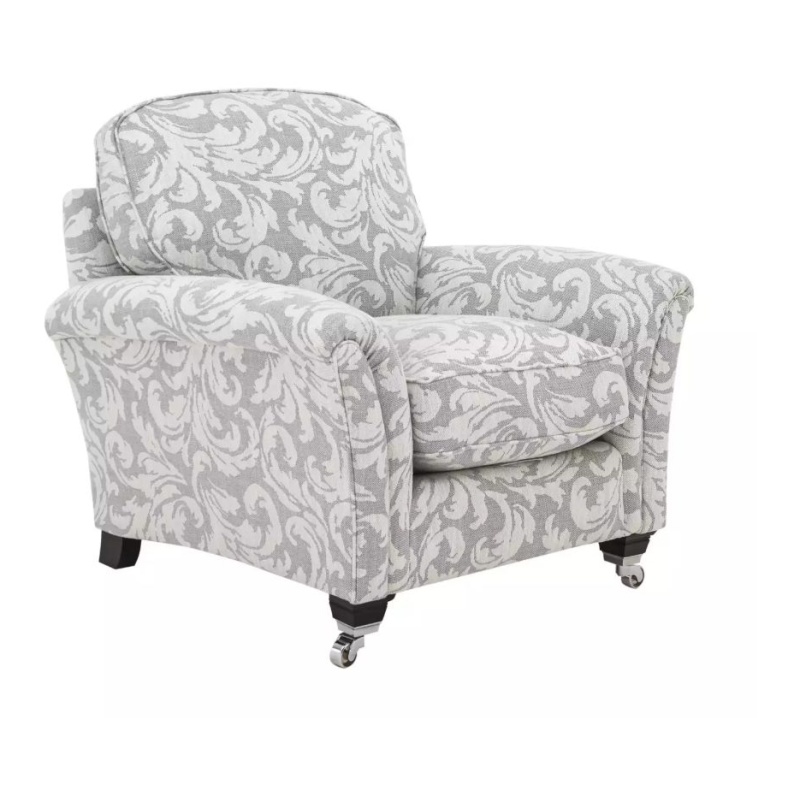 Parker Knoll Devonshire Armchair - Fixed - Fabric - Grade C