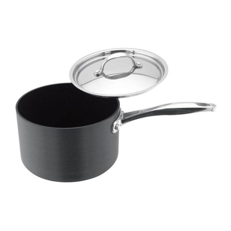 Stellar 6000 16cm Saucepan In black