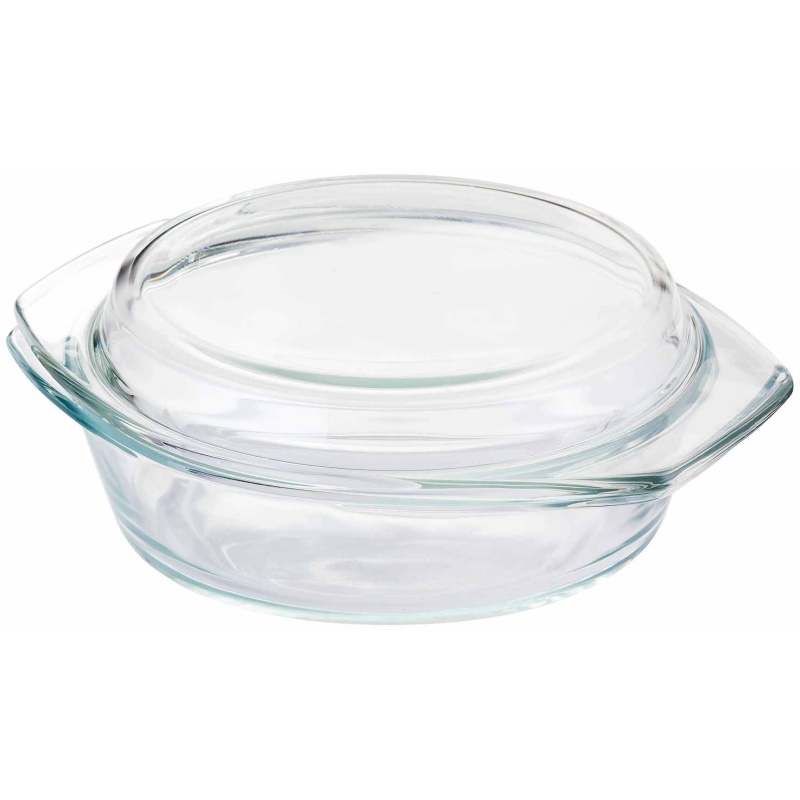 Judge Glass Casserole Dish - 2 Litre In Clearglass