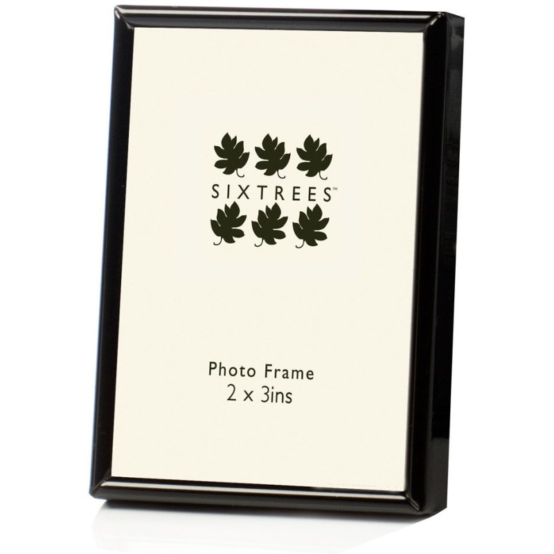 Sixtrees Cambourne Photo Frame - Matt Black - 6x8