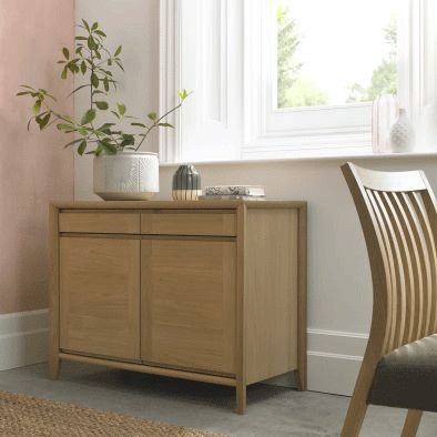 Brampton Oak Narrow Sideboard