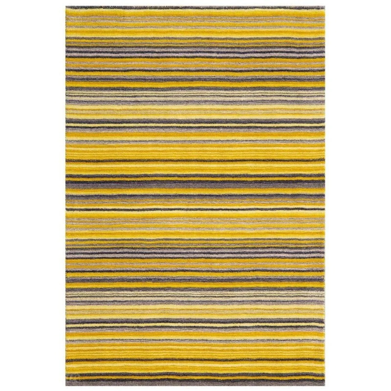 Melrose Interiors Melrose Carter Ochre Rug - Yellow