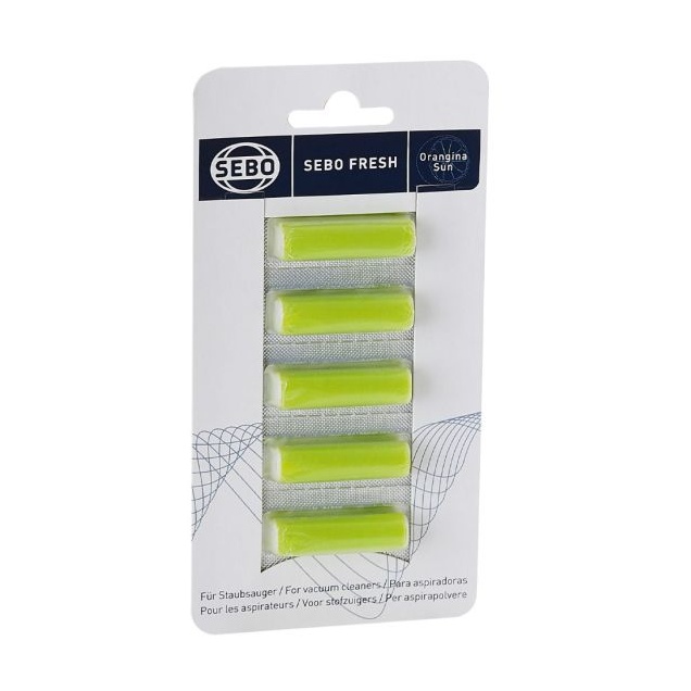 Sebo 0496C Sebo Fresh (Air Freshener Green) - Pack With 5 Fresheners