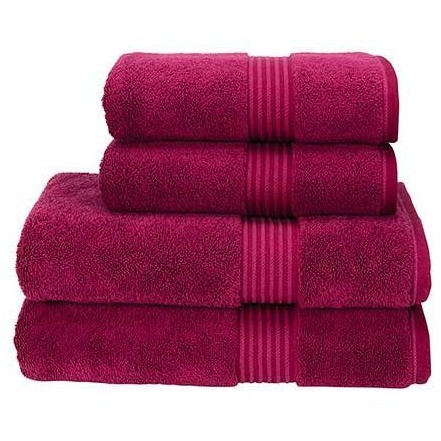 Christy Supreme Bathroom Towel - Raspberry - Face - Raspberry In Pink