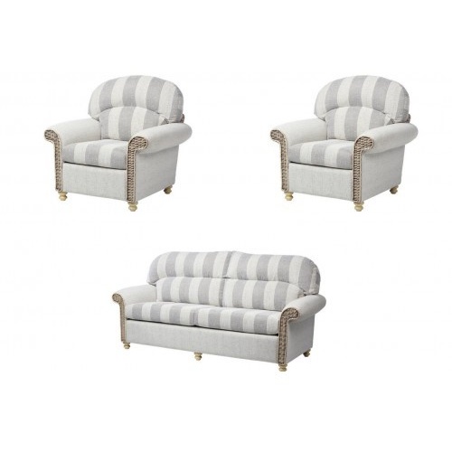 Desser Stamford 3 Seater Suite Traditional Back - Grade B