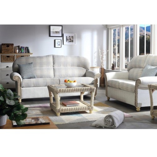 Desser Stamford 2 Seater Suite Traditional Back - Grade C