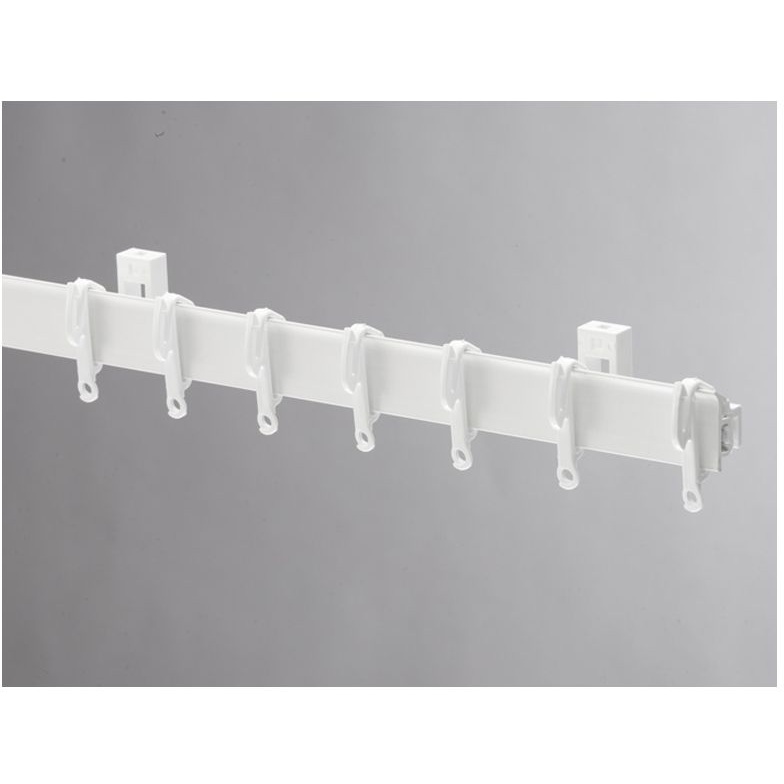 Swish Sologlyde PVC Curtain Track 150cm White