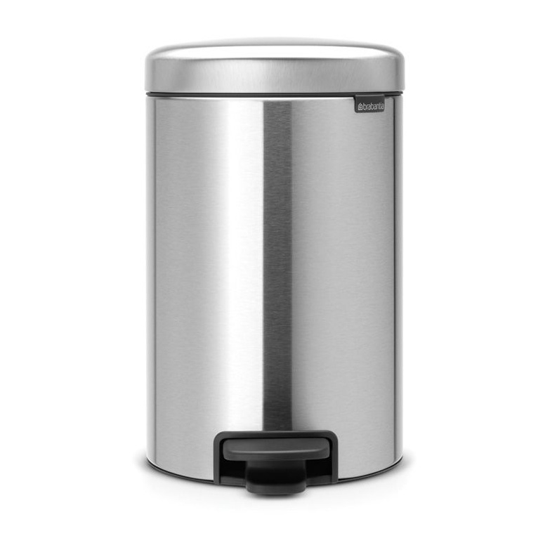 Brabantia Pedal Bin Matt Steel 12L