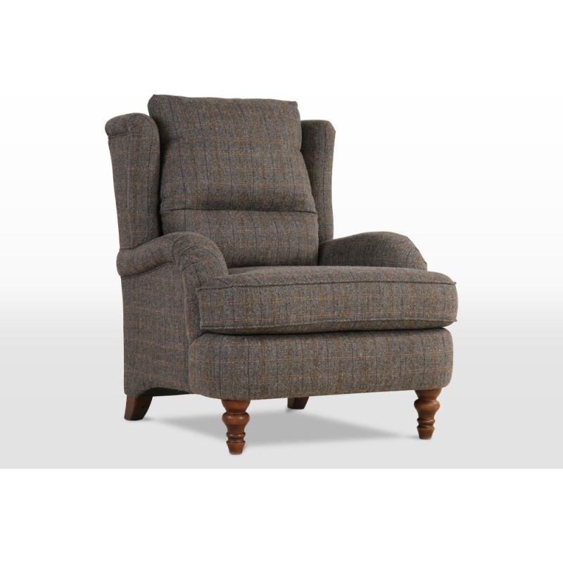 Wood Bros Bayford Armchair - Fabric - Grade D