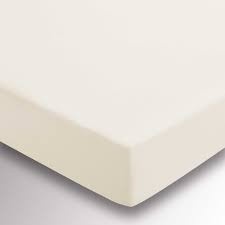 Belledorm 1000 Thread Count Egyptian Cotton Extra Deep Fitted Sheet - Ivory - King In White