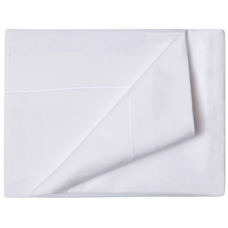 Belledorm 500 Count Flat Sheet - White - King / Super King