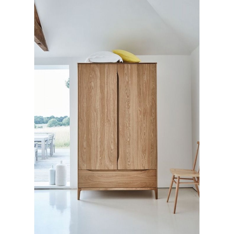 Ercol Rimini 2 Door Wardrobe