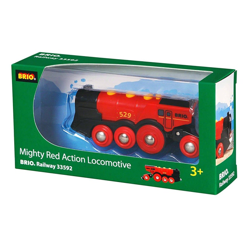 BRIO Mighty Red Action Locomotive 33592