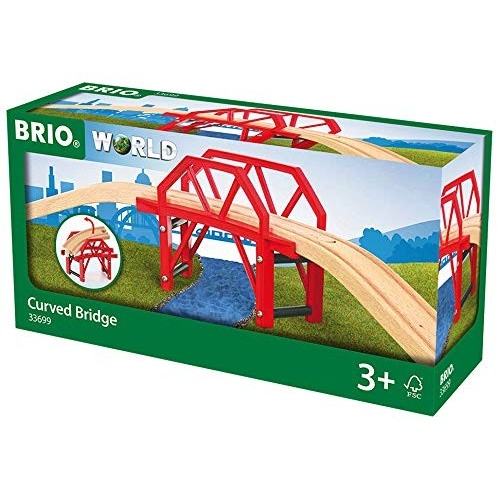 BRIO Curved Bridge 33699