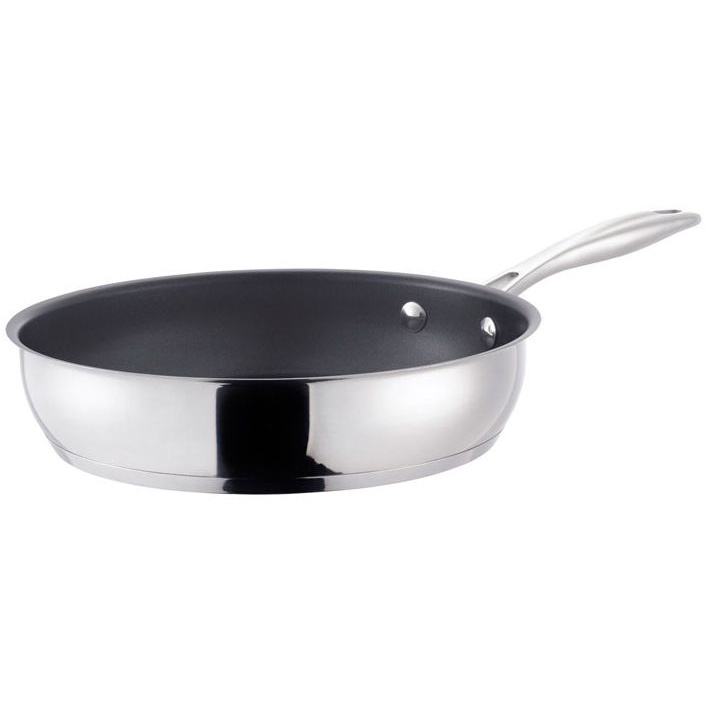 Stellar 7000 Profile Frying Pan 20cm - 30cm Dia In Silver