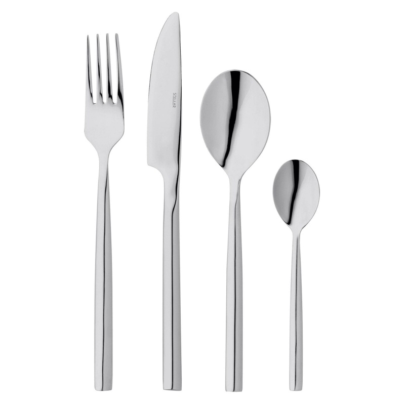 Stellar Rochester Polished 18/10 24 Piece Cutlery Set