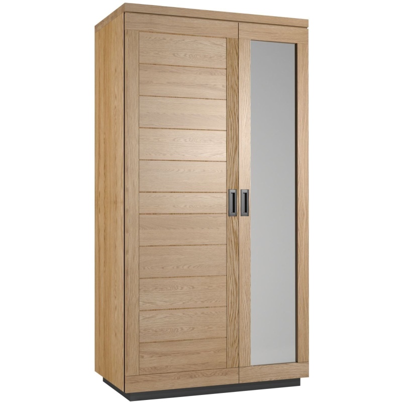 Fusion Rustic Oak Double Wardrobe