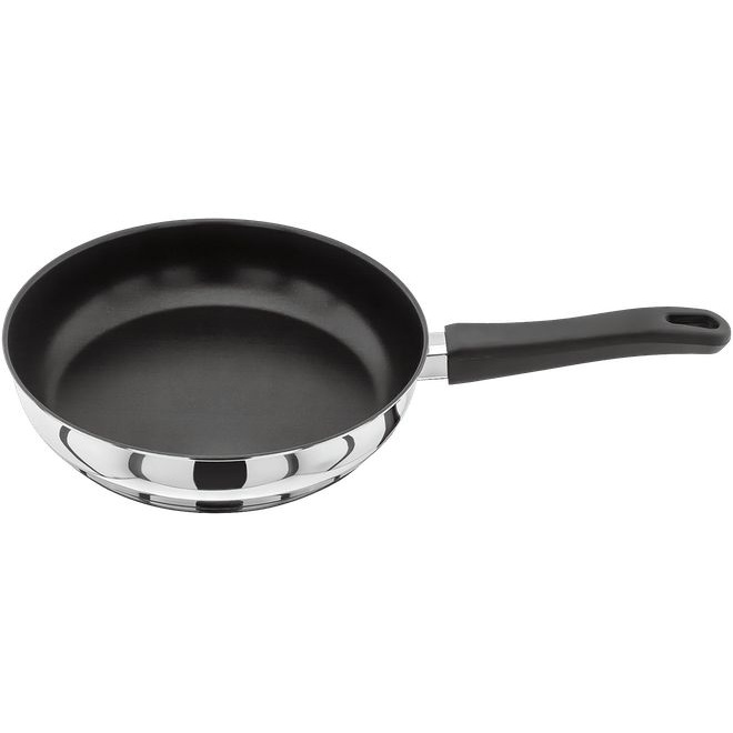 Judge Vista Non-Stick Frypan - 24cm Frypan In silver/black