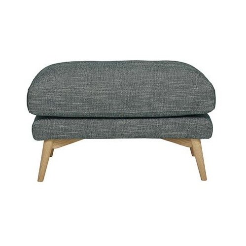 Ercol Forli Footstool - Standard - Leather Grade L