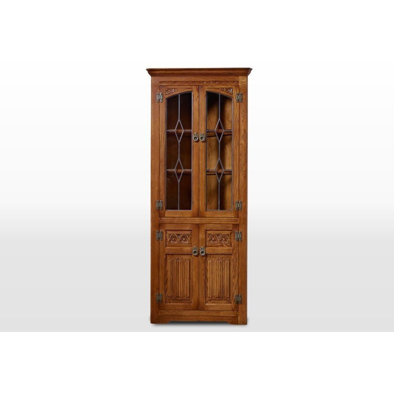 Wood Bros Old Charm Corner Cabinet Oc2796 - Traditional Finish