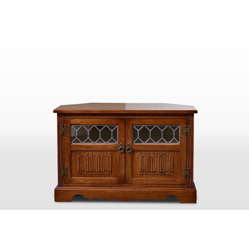 Wood Bros Old Charm Corner TV Cabinet Oc2264 - Traditional Finish