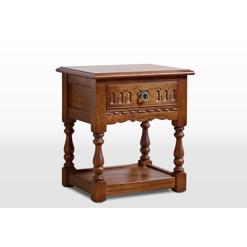 Wood Bros Old Charm Lamp Table OC2325 - Traditional Finish