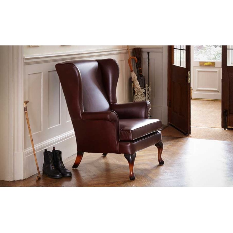 Parker Knoll Penshurst Wing Chair - Leather