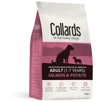 Collards Adult Salmon and Potato Dog Food - 10kg