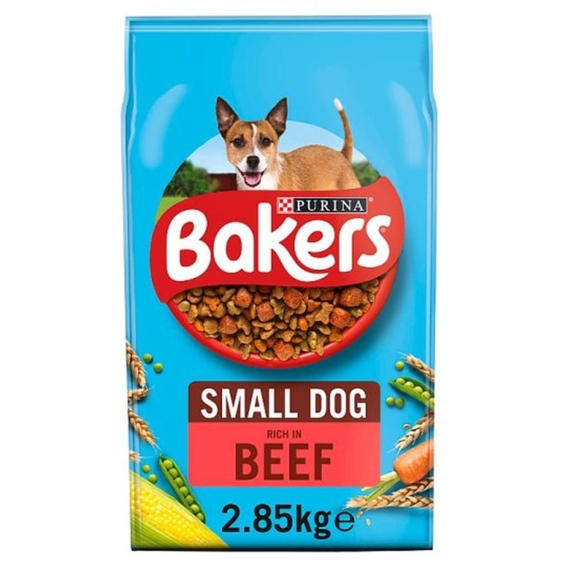 Photos - Dog Food Bakers Small Dog Beef and Veg  - 2.85kg 