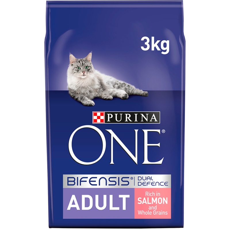 Purina One Salmon Dry Cat Food - 3kg