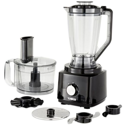 TOWER 18007BLK Food Processor - Black