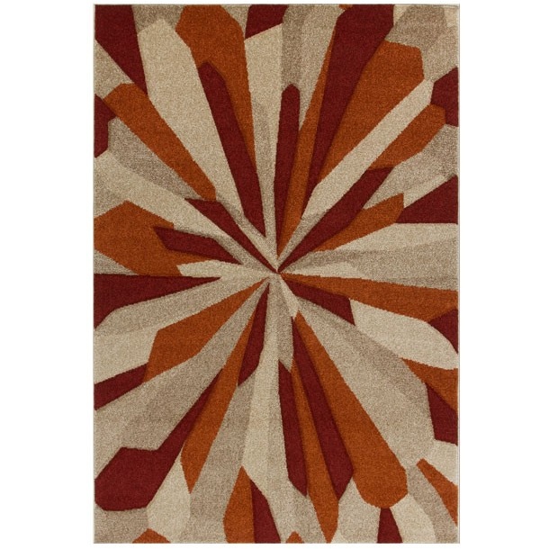 Oriental Weavers Portland 3337 E Rug-(Orange)