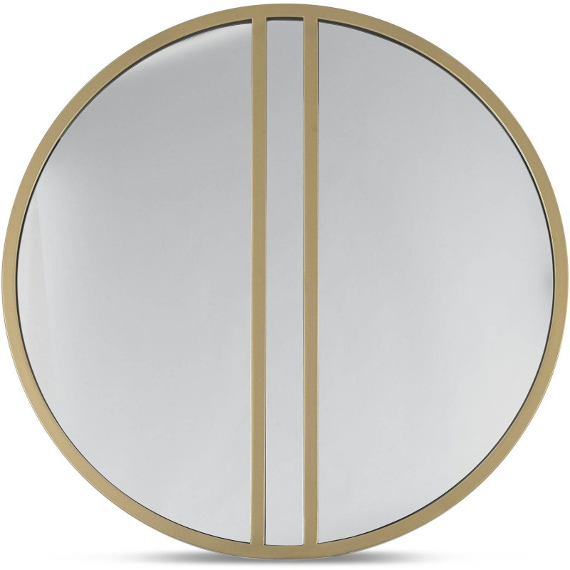 Calgary Mirror Satin Brass