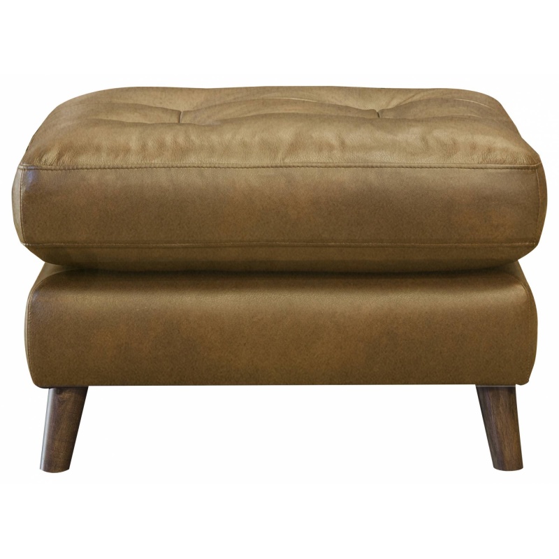 Alexander and James Saddler Footstool - Fabric - Grade B