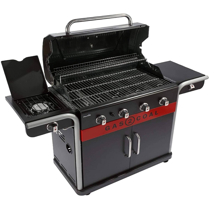 Char Broil Gas2Coal 4 Burner Hybrid Barbecue Downtown