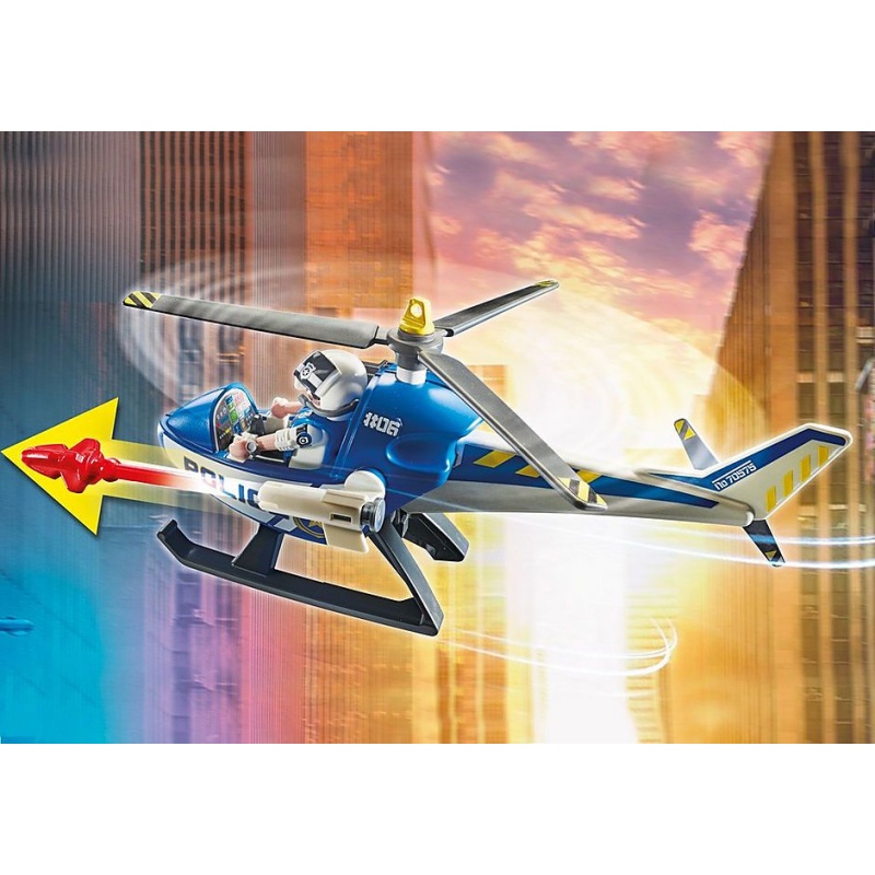 Playmobil city action police 2025 helicopter